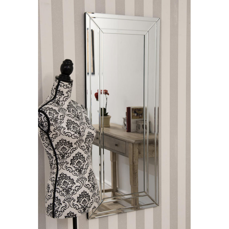 Costner Glass Flat Wall Mirror