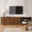 Meuble télé moderne avec tiroirs et rangement pour porte coulissante-1828577408