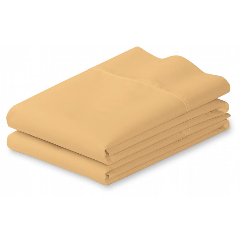 Sateen - Set of 2, Gold, Standard