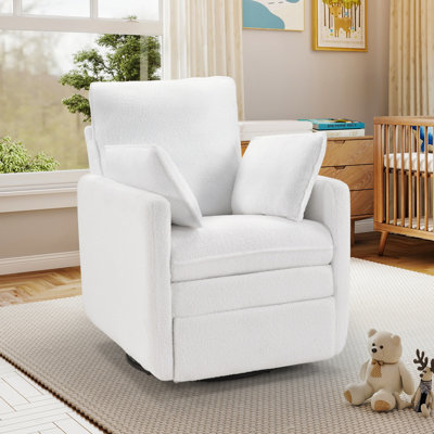 Fauteuil inclinable manuel pivotant de 34,3 po