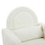 Chaise berçante en velours avec coussin Accent, confort ultime pour votre maison