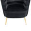 Fauteuil d'appoint rembourré classique en velours 0454F01C375B413CAA79F07379C234F7-104236721