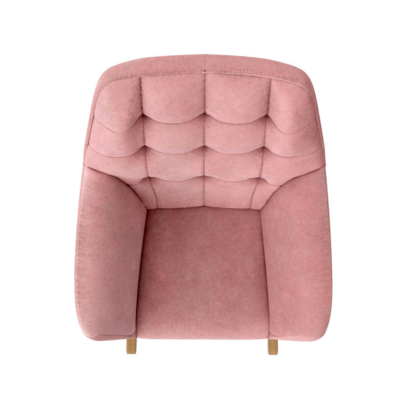 Barbarajean Rocking Chair, Pink