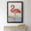 Flamant II - peinture sur toile encadrée-1011572912-1011572913