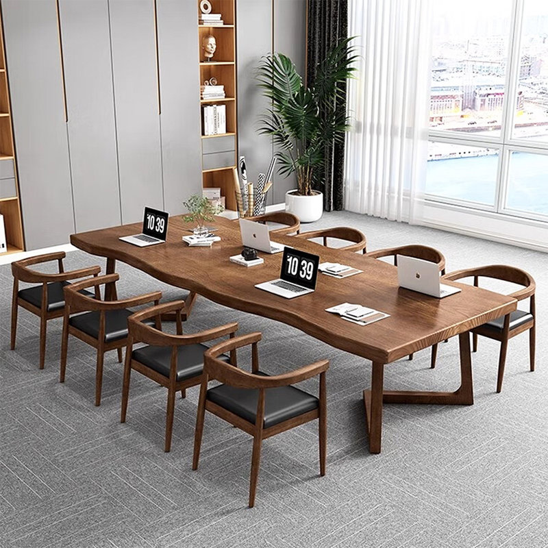 Table de conférence Modern Minimalist, H 29,53 po x L 110,24 po x l 39,37 po