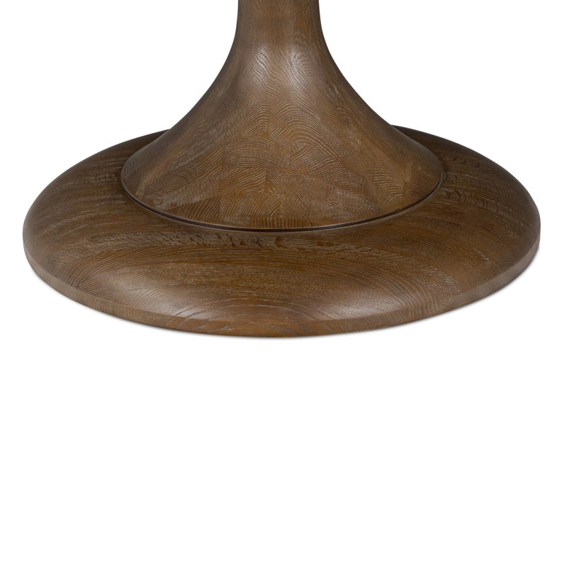 Eastman Dining Table -Light Weathered Oak, 30" H x 60" W x 60" D, Sienna Oak