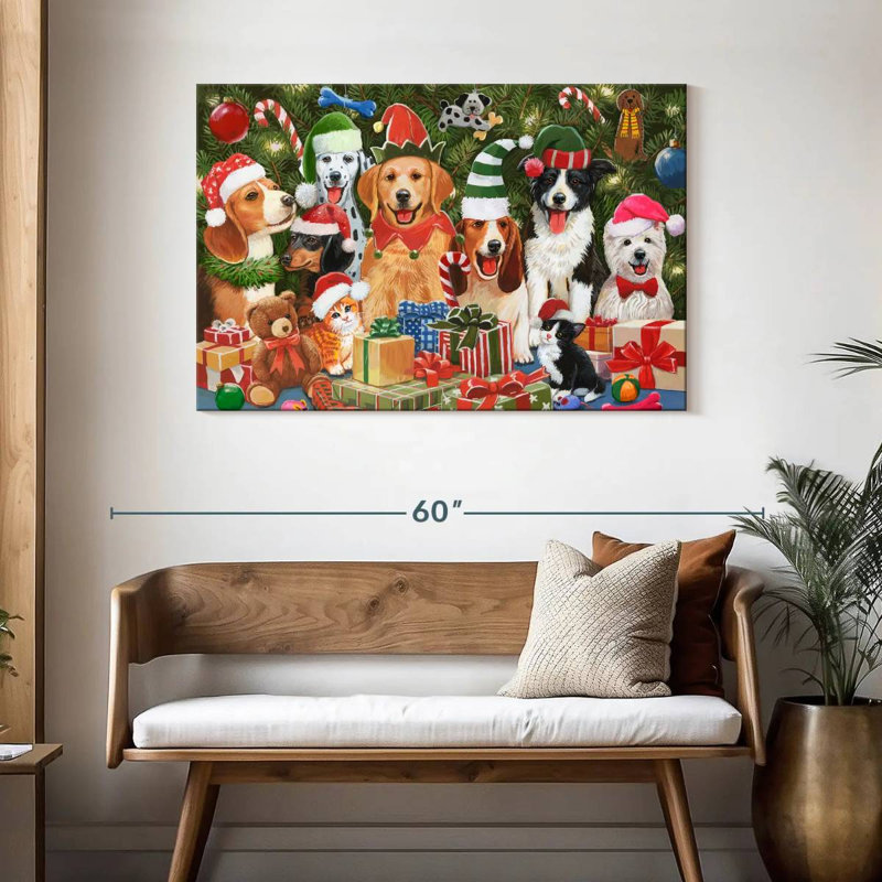 Noël de Lelend Baxter, H 30 po x l 45 po