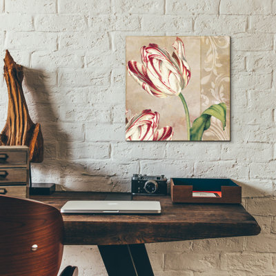 " Peppermint Tulips I " by Sasha