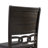 Taylor Standard Height 5PC Dining Set-Table And Four Faux Leather Side Chairs In Walnut