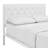 Mia Vinyl Platform Bed Frame-1803270938-1803270937