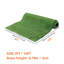 Gazon artificiel professionnel pour tapis de terrasse avec trous de drainage pour animaux 3 pi * 16 pi