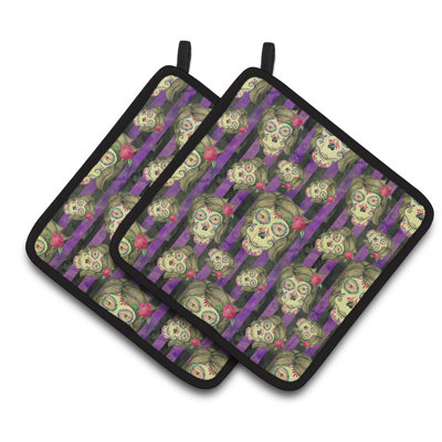 Caroline's Treasures Halloween Polyester Potholder