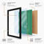 Tennis Court Geometry Geometric - Print-245041300-245041302