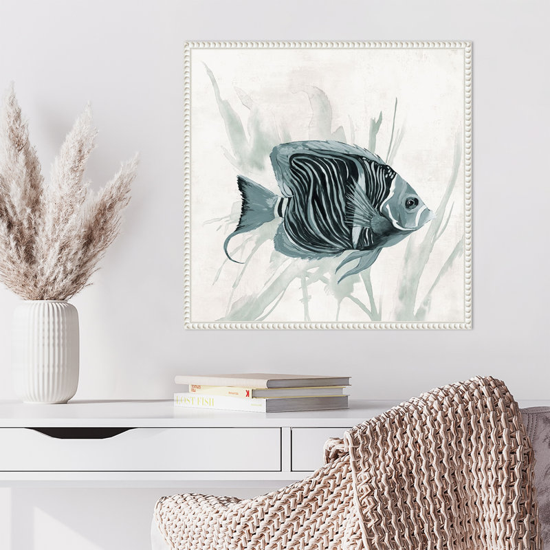 "Quelque chose" par Jacob q, reproduction d'art sur toile encadrée, H 22 po x l 22 po