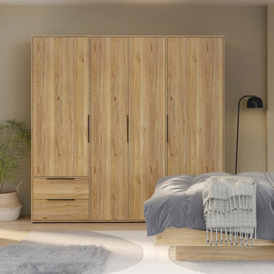 Tasharra 4 Door Wardrobe