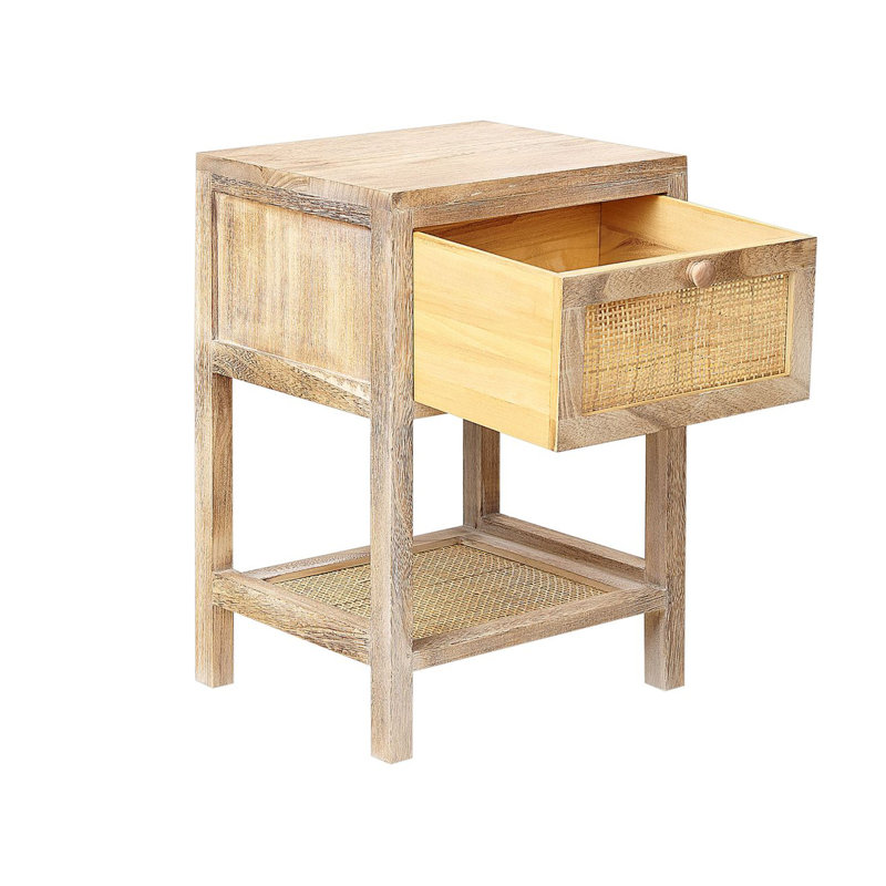Doline 35cm W Solid Wood Bedside Table