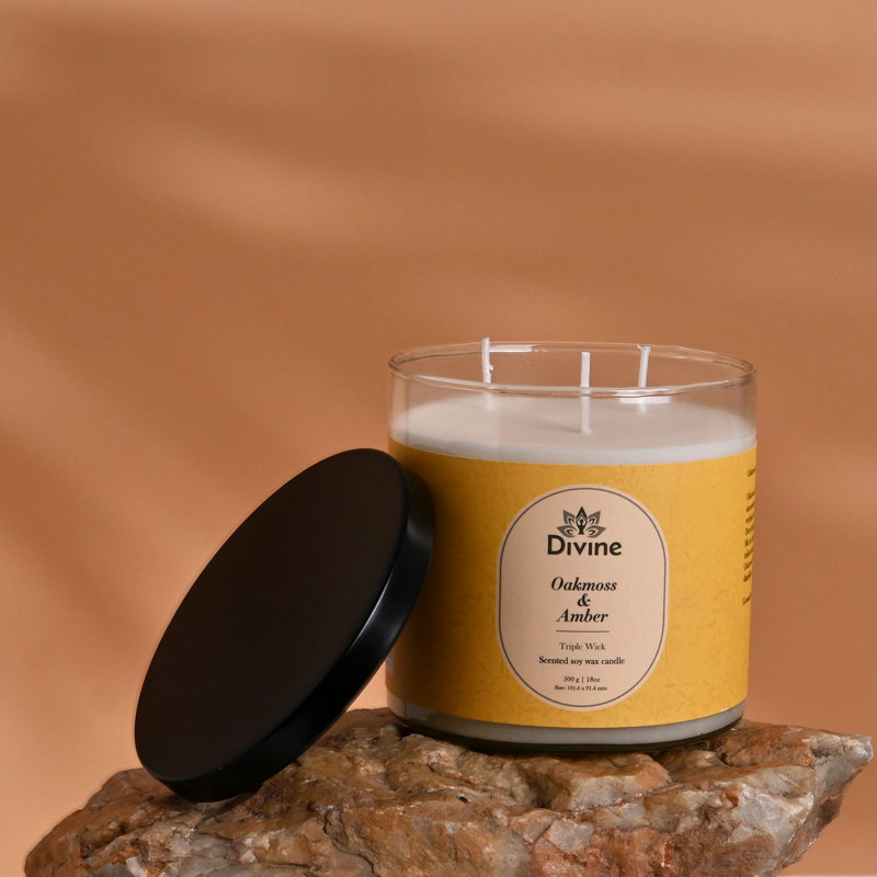 Woodsy Scented Jar Candle