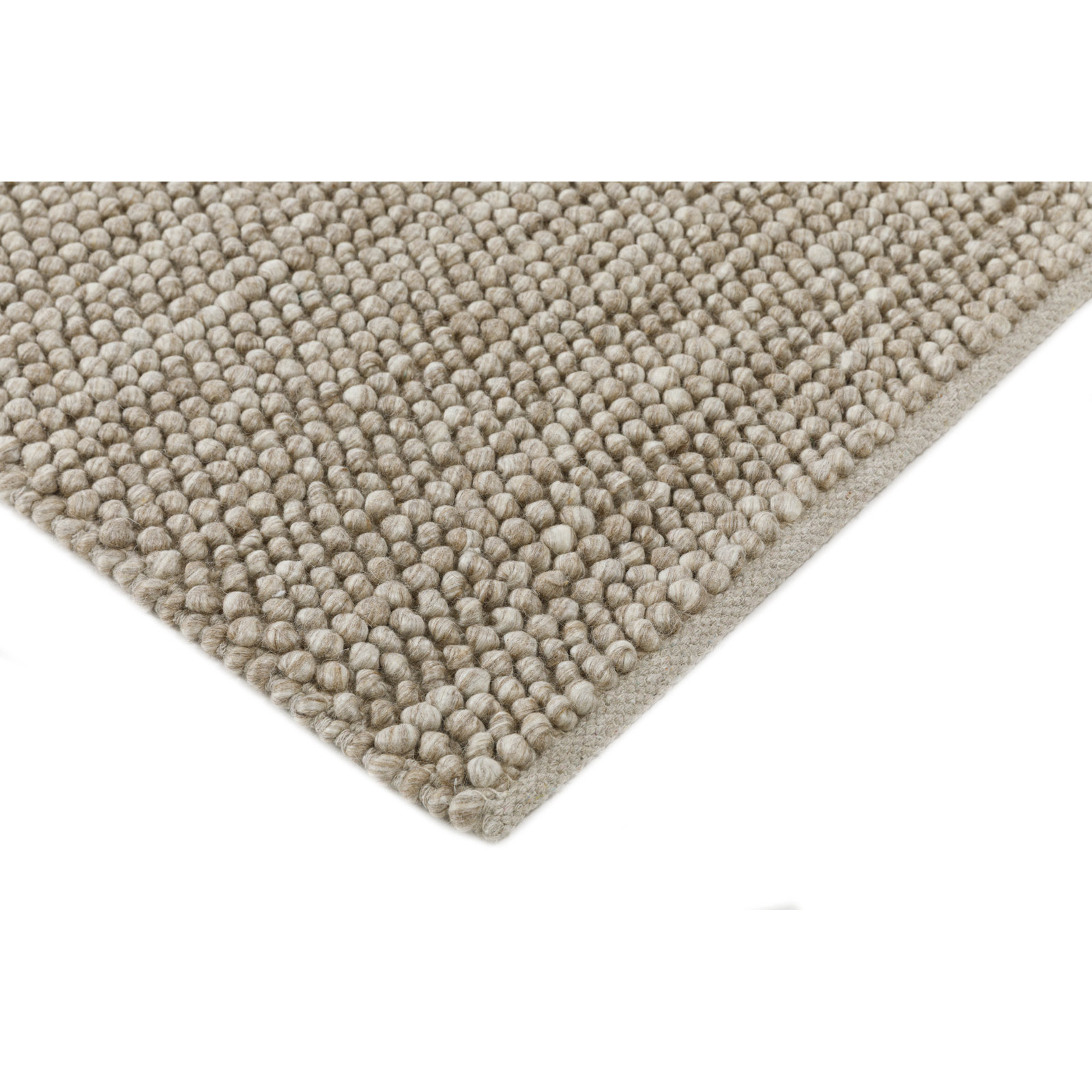 Elida Handwoven Flatweave Wool Area Rug, Rectangle 2' x 3', Brown