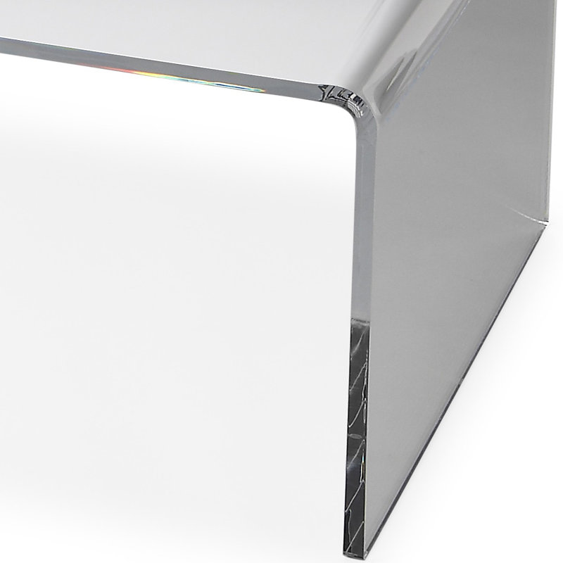 Crystal Clear Acrylic Coffee Table, Butler Loft