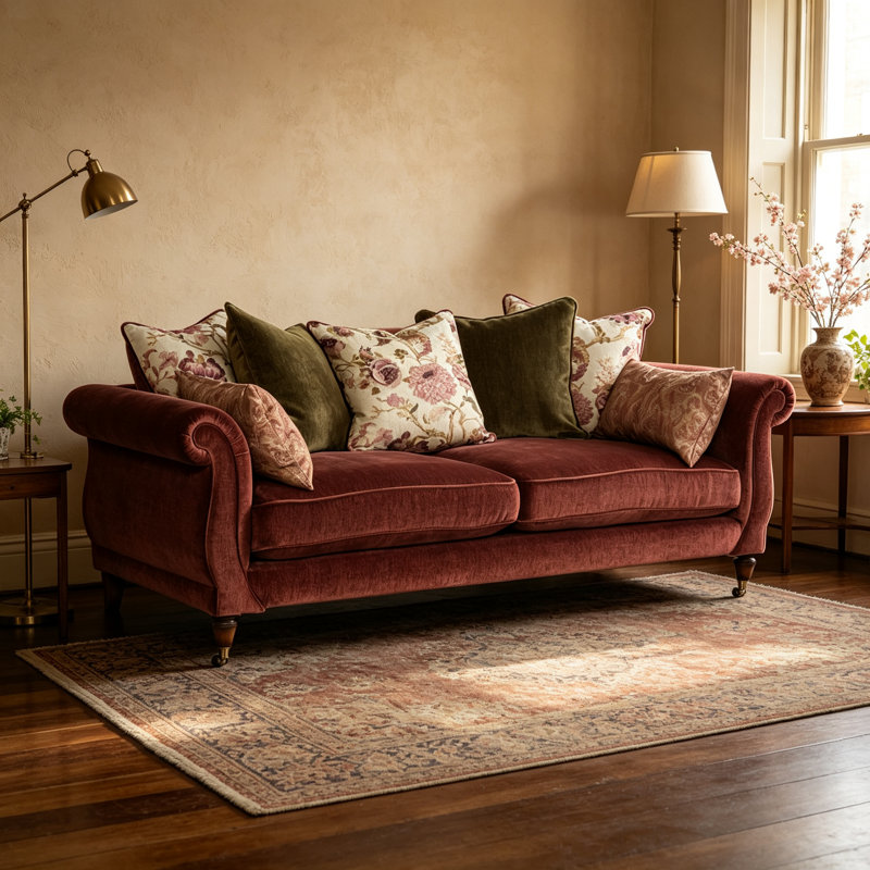 Canapé Vintage Chenille