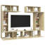 Azayliah Unfinished Floating Entertainment Centre for TVs up to 43"-1885107622
