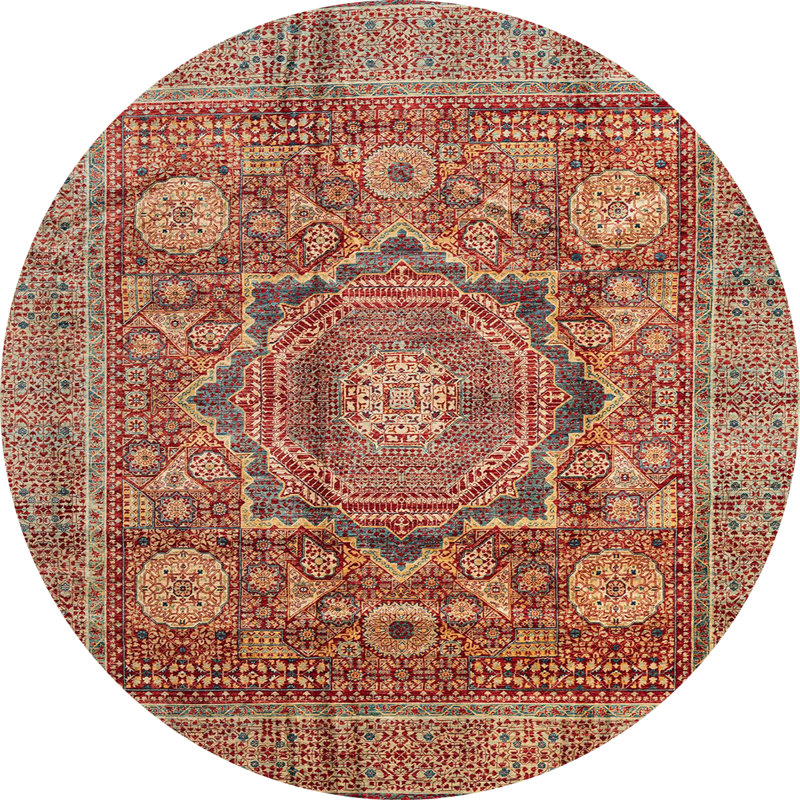 Tapis abstrait 4149, Rond 6 pi