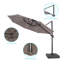 Parasol en porte-à-faux 11 pi avec une base Mithun-935960213