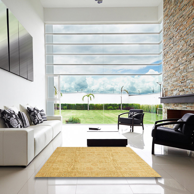 Abstract Indoor Rug, Square 8'