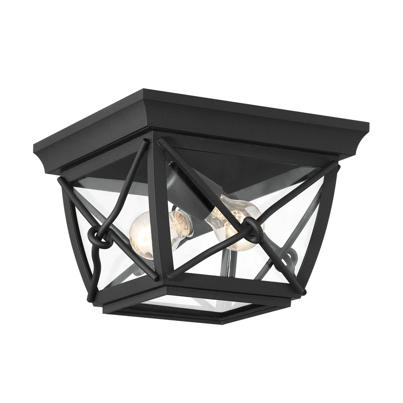 Braymer Glass Flush Mount