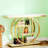 Narrow Console Table with Circular Base