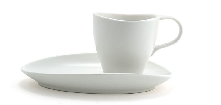 Soucoupe 5 po Tides ™, Blanc
