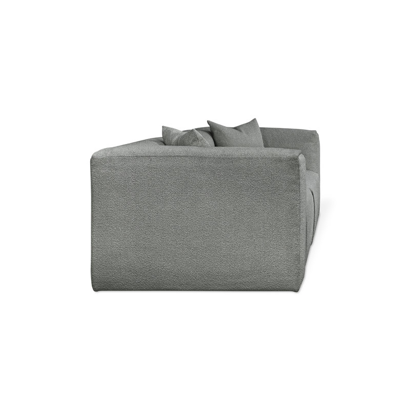 Nest Modular 2-PC Sofa, 28.5" H x 96" W x 41" D, 2, Scoria