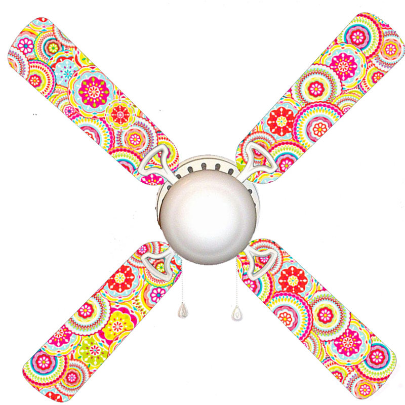 Ventilateur de plafond 4 pales 42 "