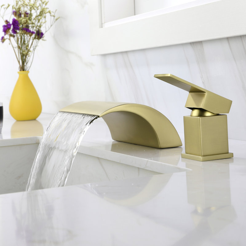 Single-handle Bathroom Faucet, Gold