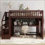 Lit mezzanine avec bureau mobile et tablette de rangement, avec escalier de rangement-260318441-260318455