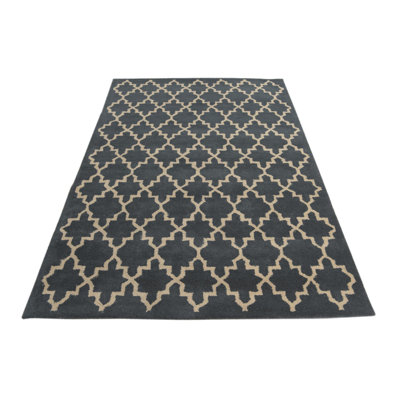 Myrick Black Rug