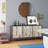 Doppo 63" Wide Pine Wood Sideboard