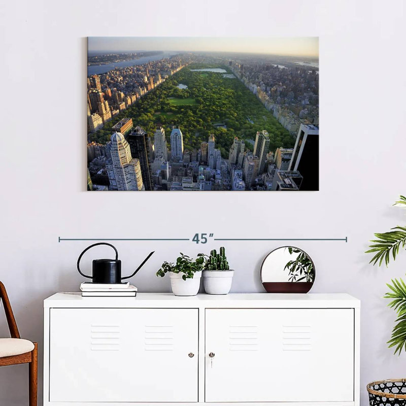 Central Park Canvas Print, 24" H x 36" W x 1.25" D