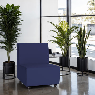 Fauteuil mobile rembourré Pro Series - noir
