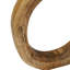 Holderness Modern Decorative Carved Wood Standing Circle