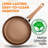 NutriChef 2.5 Quarts Non-Stick Aluminum Stock Pot