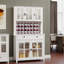 Armoire de rangement de 71 po avec comptoir pour four à micro-ondes