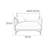 Italian casual modern office sofa