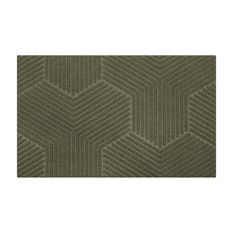 Paillasson WaterHog® Luxe Zephyr, L 21,5 po x L 35 po, Olive