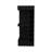 3 Corner Bar Cabinet In Black With 14 Bottles And New 46" Tall Liquor Bottle Storage-87667318