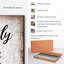 Inspiration et typographie, «Love Walk», impression sur toile, 3 pièces-92860750
