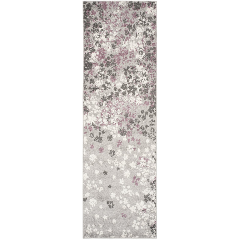 Gall Floral Hand Woven Area Rug, Runner 76 x 244 cm