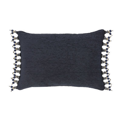 Luciana - Indigo Boudoir Decorative Throw Pillow