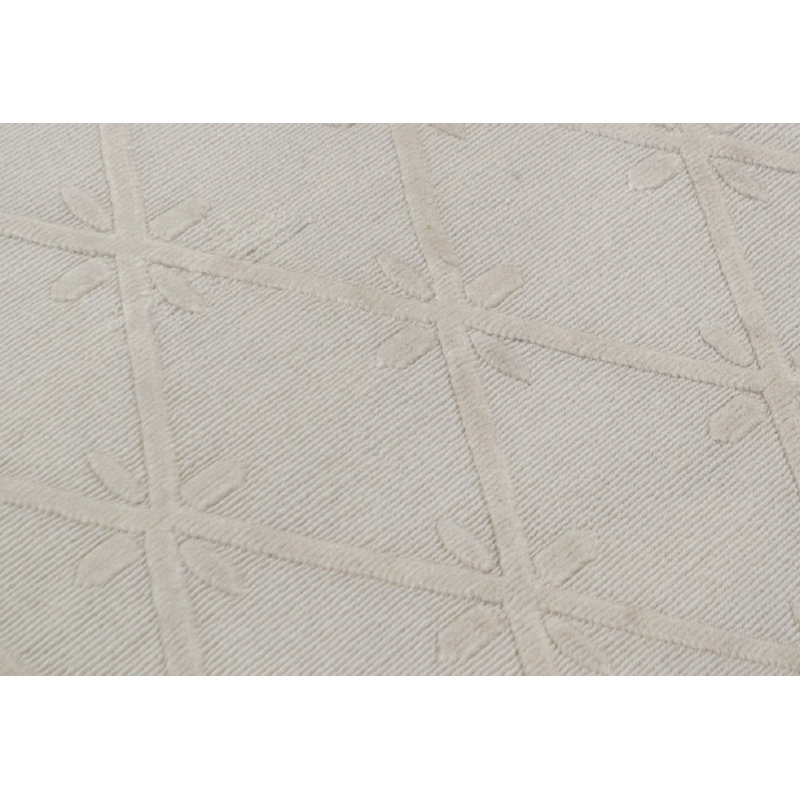 Hand-Knotted High-Quality Beige Area Rug