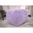 Spongy Microfiber Square Pouf, Lavender-1167401763